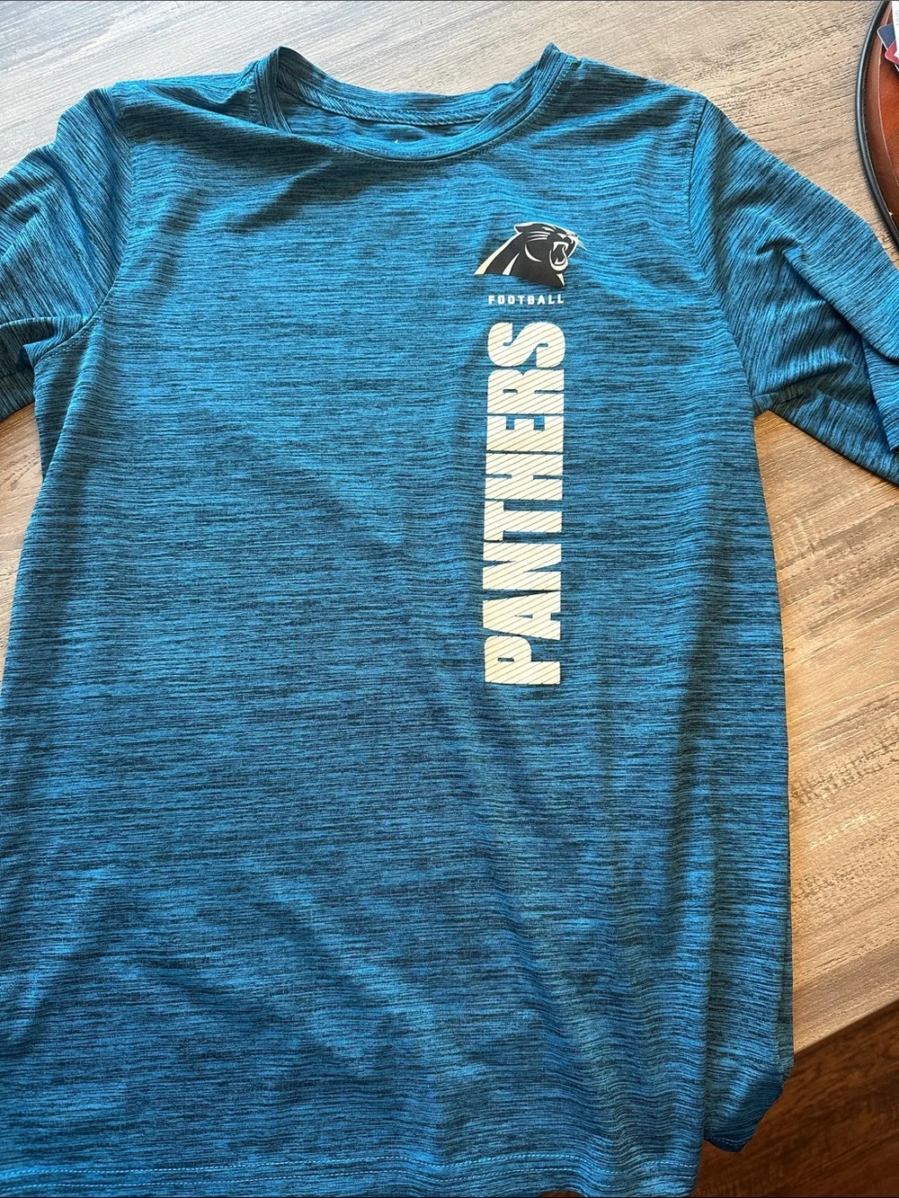Nike Panthers Youth Long-Sleeve Tee - Teal/Blue